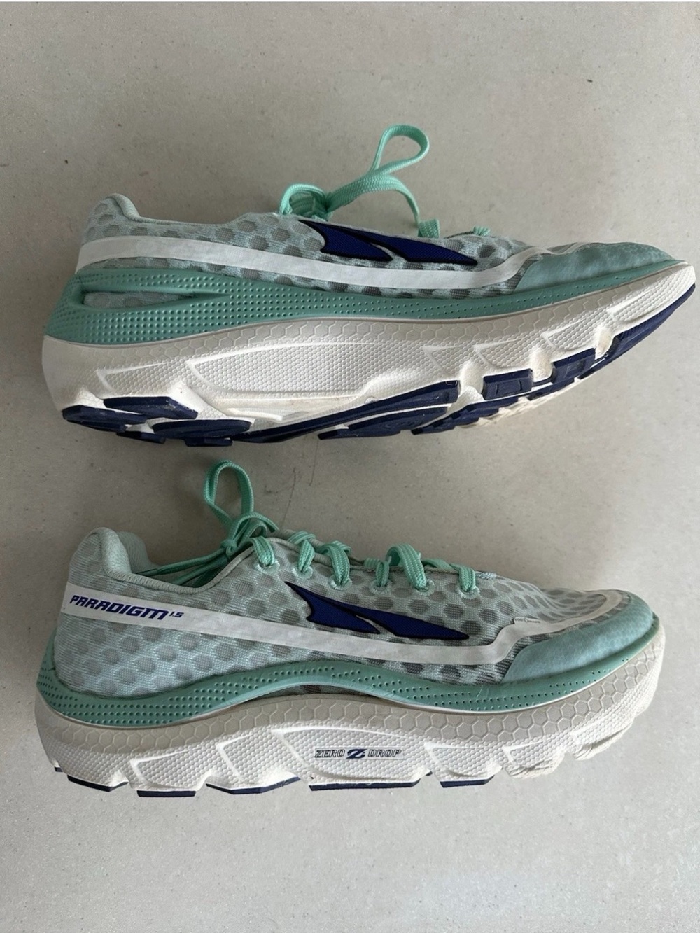 Altra Paradigm 1.5 Road Running Shoes Sneakers Blue Training Womens Size 8 - Picture 4 of 12